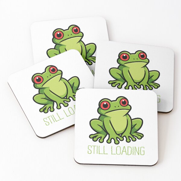 Item preview, Still Loading... – Funny Frog Design designed and sold by CanSparkleArt.
