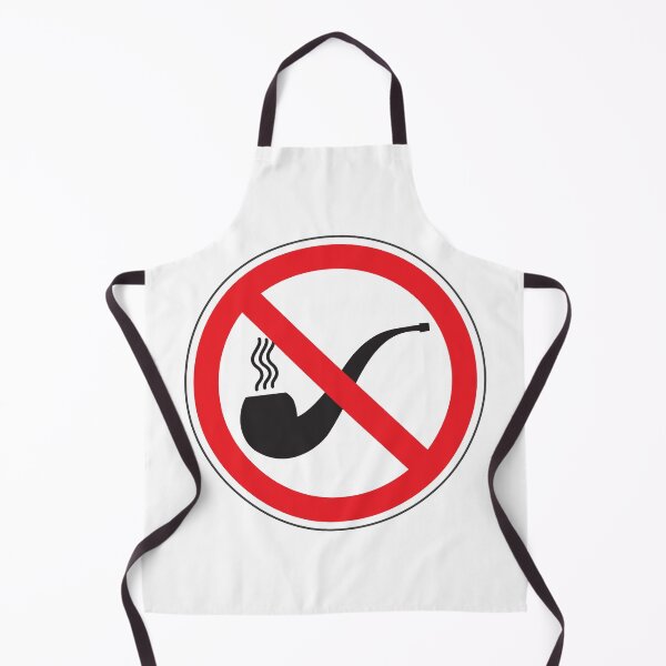 Item preview, No Smoking Pipe Sign, Circular Signage according to the Évin Law for Risk Prevention designed and sold by Panneaux et signalisations - NPOITEVIN.