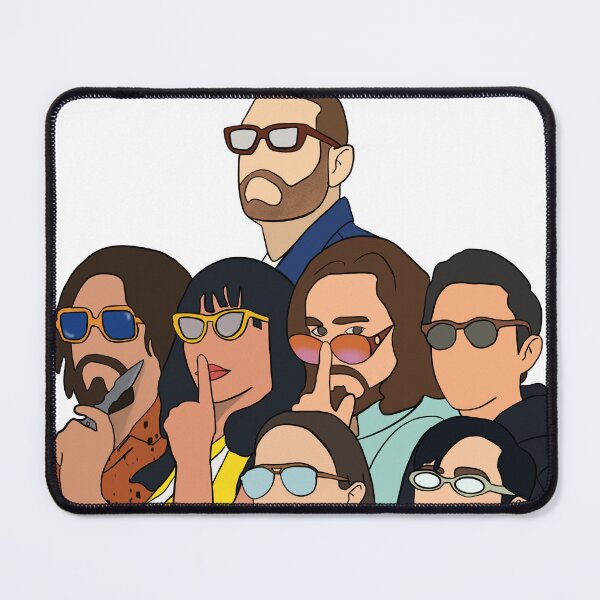 Item preview, Umbrella Academy Fan Art – Quirky Group Design designed and sold by OwlFilter.