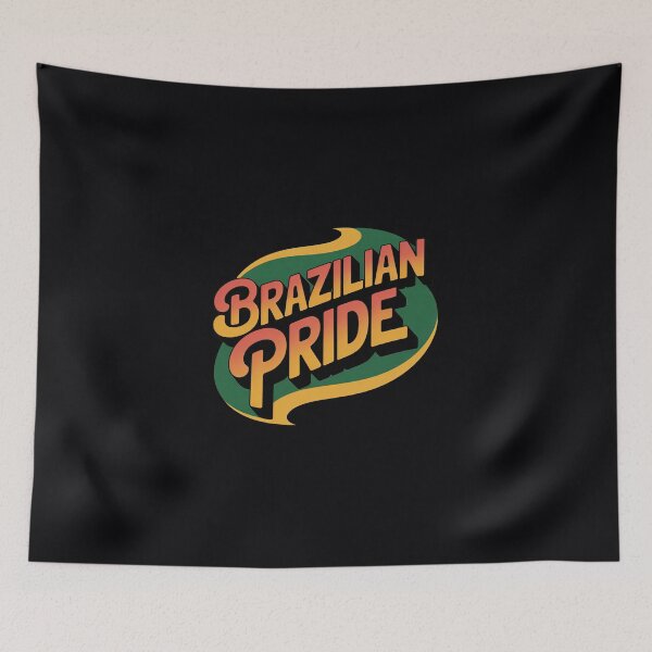 Item preview, Brazilian Pride Typography Design designed and sold by Enea Kelo.