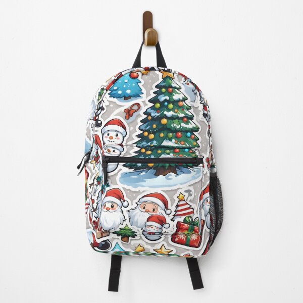 Item preview, Fun Santa, Snowman, Present, Christmas Tree Sticker Cartoons designed and sold by PlanetMarker.