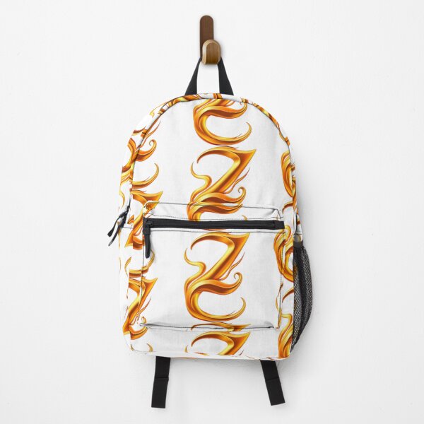 Item preview, Golden Flame Letter Z – Luxury 3D Alphabet Design designed and sold by 1TruthMatrix.