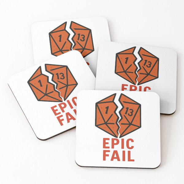 Item preview, Dungeon Epic Fail DnD – Embrace the Fumble designed and sold by MitikoStore.