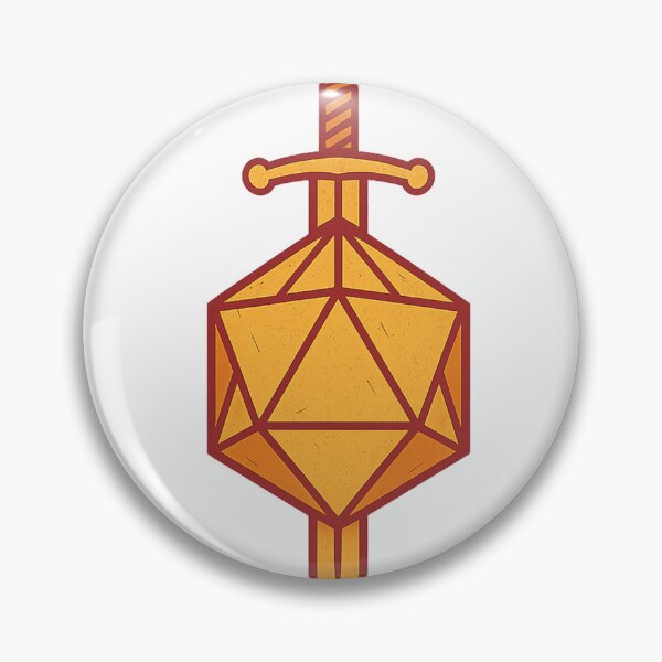 Item preview, Dungeon Sword & Dice DnD – Icon of Adventure designed and sold by MitikoStore.