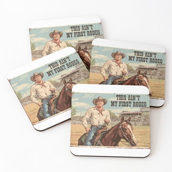 Item preview, This Ain't My First Rodeo designed and sold by Taos Hum Mercantile .