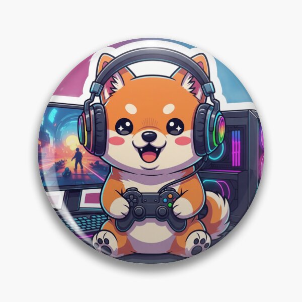 Item preview, SHIBA GAMER KAWAI designed and sold by n131m.