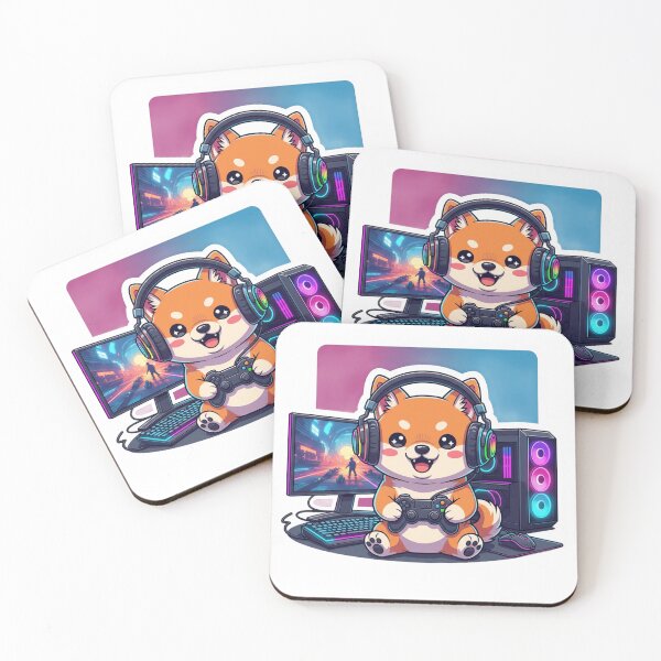 Item preview, SHIBA GAMER KAWAI designed and sold by n131m.