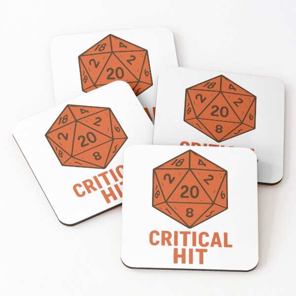 Item preview, Dungeon Red Critical Hit DnD– The Perfect Roll designed and sold by MitikoStore.