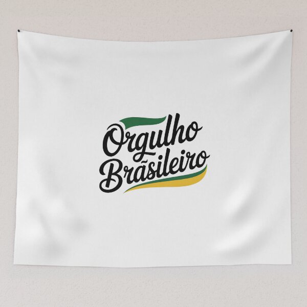 Item preview, Brazilian Pride Typography Design designed and sold by Enea Kelo.