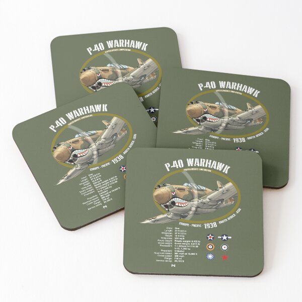 Item preview, P-40 WARHAWK CURTIS FLYING TIGERS PLANE designed and sold by MUNZdesign.
