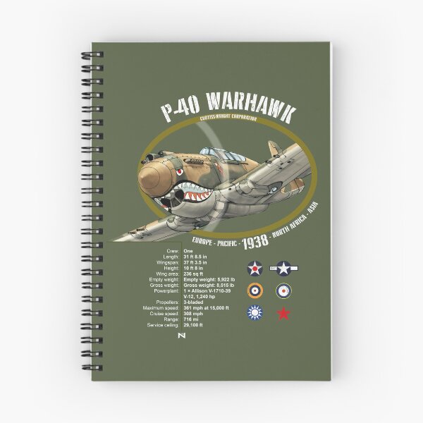 Item preview, P-40 WARHAWK CURTIS FLYING TIGERS PLANE designed and sold by MUNZdesign.
