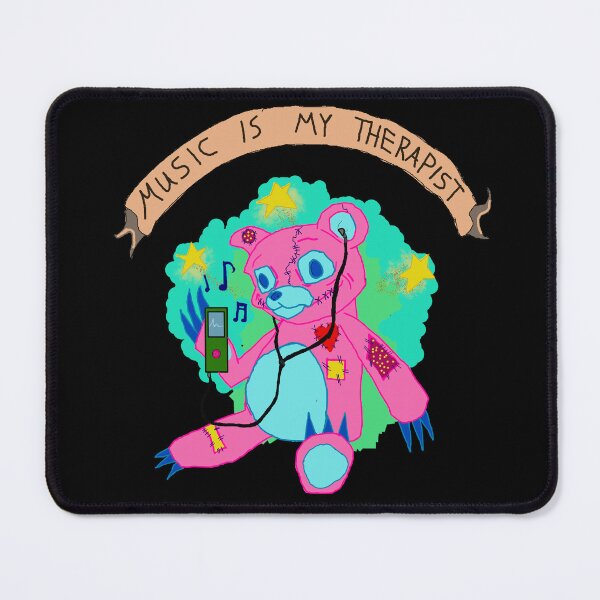 Item preview, Music Is My Therapist designed and sold by Leviathancraft.