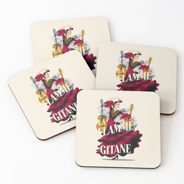Item preview, After Erté - LA FLAMME GITANE (The Gypsy Flame) V2 designed and sold by elektronen.