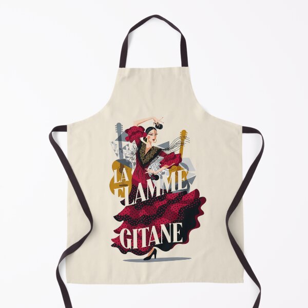 Item preview, After Erté - LA FLAMME GITANE (The Gypsy Flame) V2 designed and sold by elektronen.