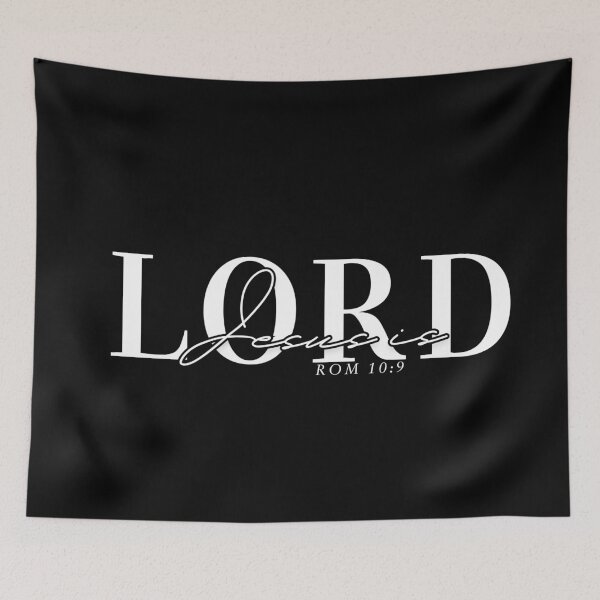 Item preview, Jesus is Lord B Rom 10:9 designed and sold by LoreCR.