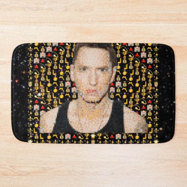 Item preview, Emojified Rap god – Shady-Inspired Tribute to a Lyricist Legend | Slim-Inspired Emoji Grid Art for Rap Culture Fans designed and sold by Emoji Emblems.