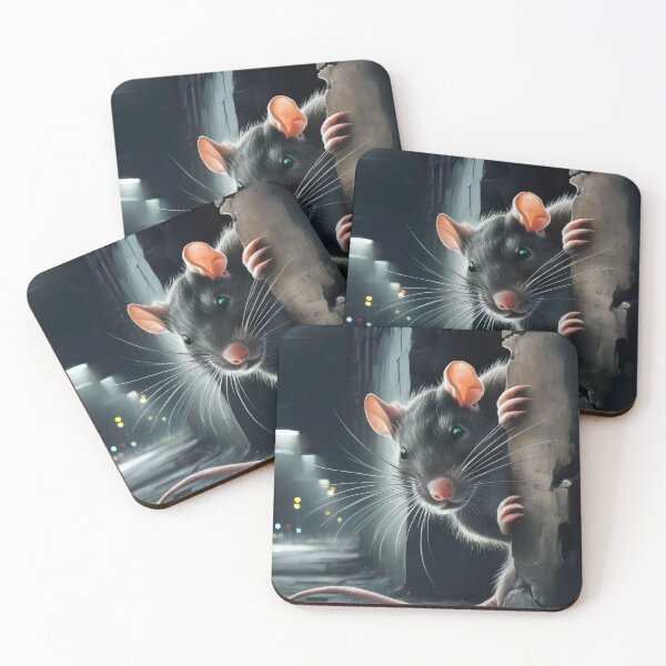Item preview, Rat in the city. designed and sold by MyHappyArtShop.