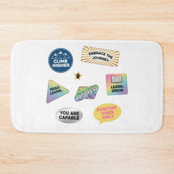 Item preview,  Climb Higher - Motivational Sticker Pack designed and sold by Owcomm.