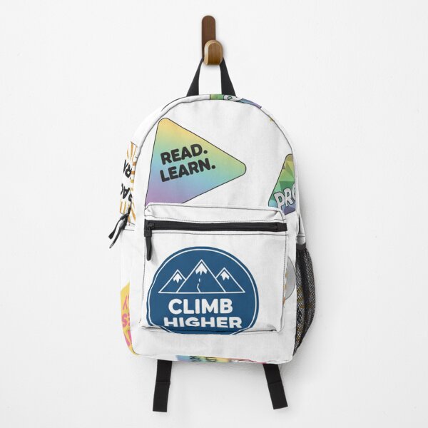 Item preview, Climb Higher - Motivational Sticker Pack designed and sold by Owcomm.
