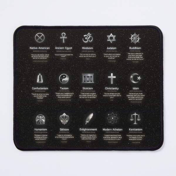 Item preview, The Golden Rule (Starry Black background!) designed and sold by Pablo Carlos Budassi.