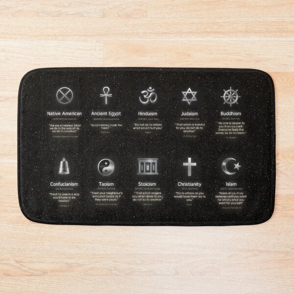 Item preview, The Golden Rule (Starry Black background!) designed and sold by Pablo Carlos Budassi.