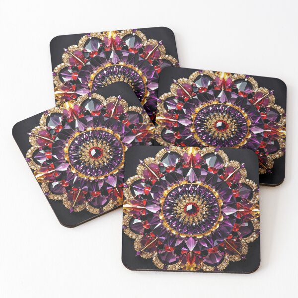 Item preview, Intricate Gemstone Mandala Design designed and sold by InezPhotography.
