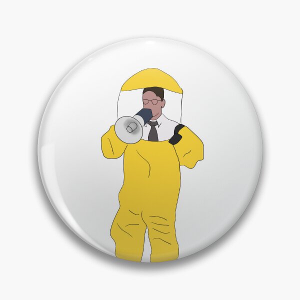 Item preview, Dwight Schrute Hazmat Suit – The Office Inspired Art designed and sold by OwlFilter.