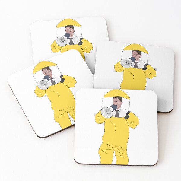 Item preview, Dwight Schrute Hazmat Suit – The Office Inspired Art designed and sold by OwlFilter.