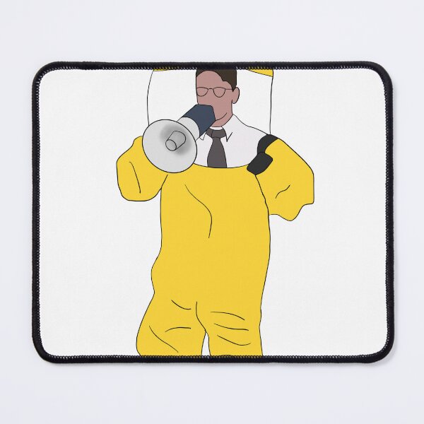 Item preview, Dwight Schrute Hazmat Suit – The Office Inspired Art designed and sold by OwlFilter.