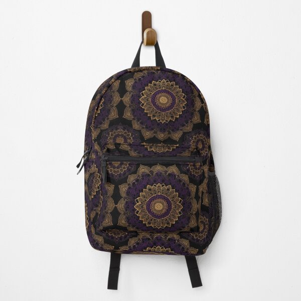 Item preview, Intricate Mandala of Gold and Violet designed and sold by InezPhotography.