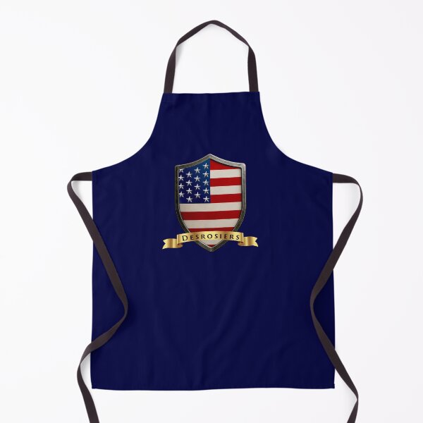 Artikelvorschau, Desrosiers Family USA Schild, Stars & Stripes Wappen des Stolzes entworfen und verkauft von Highlandkings.
