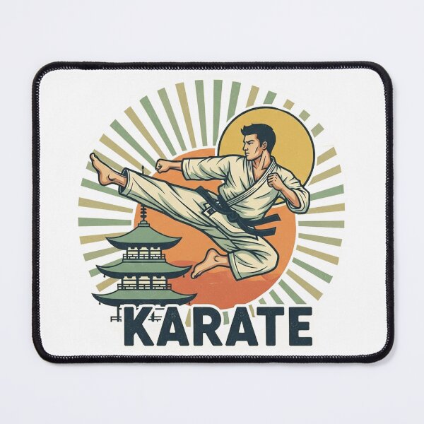 Item preview, Karate: Vintage Style Japanese Martial Art designed and sold by ZuriRetroPrints.