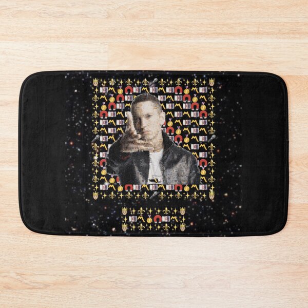 Item preview, Emojified Energy – Lyric-Driven Tribute to a Rap Icon | Emin-Inspired Grid Art | Digital Portrait of Raw Expression designed and sold by Emoji Emblems.