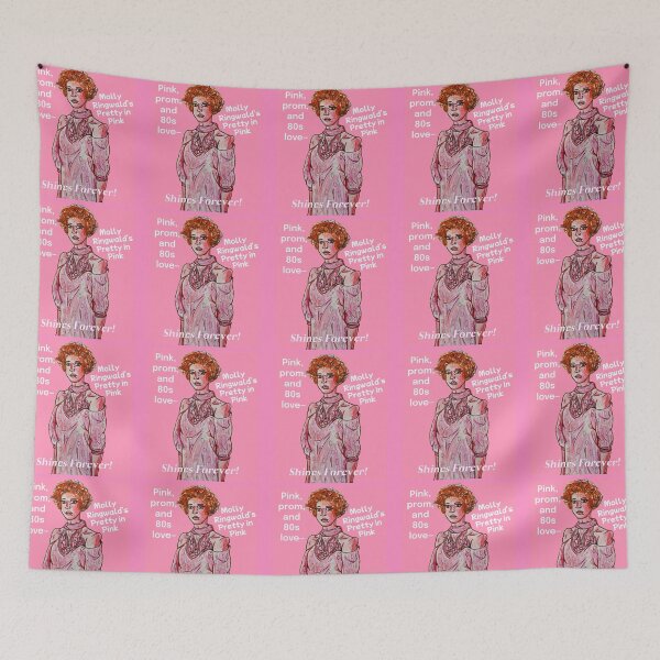 Item preview, Pink, prom, and 80s love—Molly Ringwald’s Pretty in Pink shines forever!  designed and sold by Sibyl-Arts.