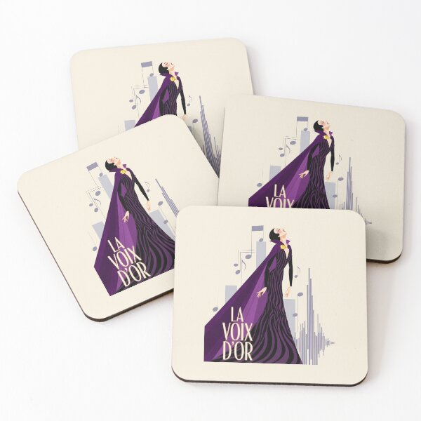 Item preview, After Erté - LA VOIX D'OR (The Golden Voice) designed and sold by elektronen.