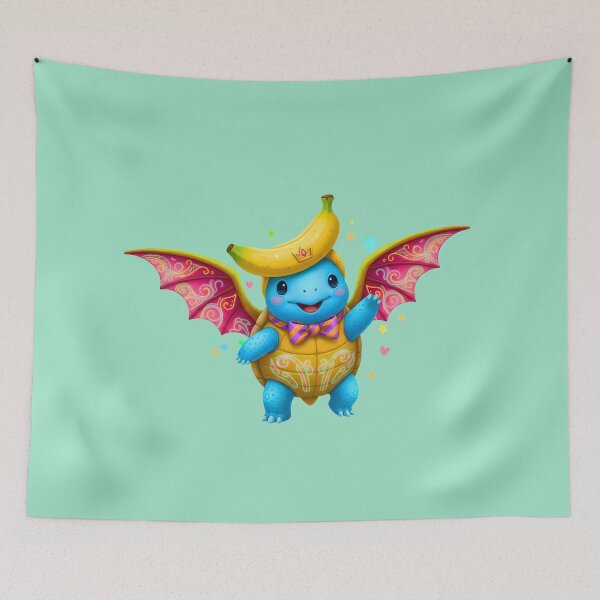 Item preview, Kawaii Dragon Fruit Bat | Cute Fantasy Halloween Creature designed and sold by E-SarnEdge.