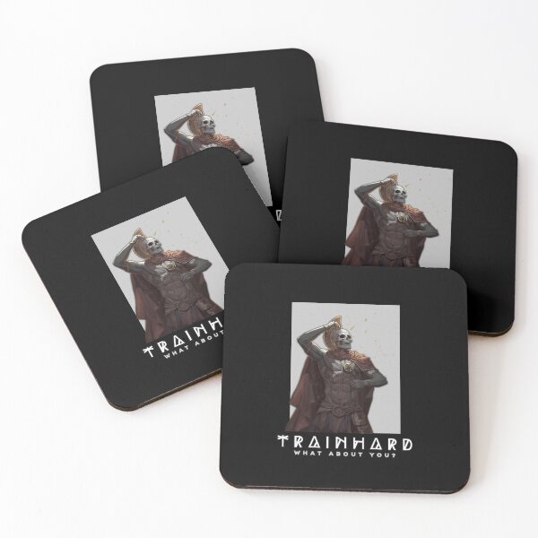 Item preview, TrainHard Co. Spartan Skull Hero T-Shirt designed and sold by TrainHardCo.