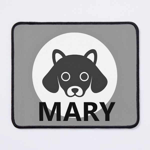 Item preview, "MARY" personalized dog/puppy design designed and sold by ThePaintingRat.