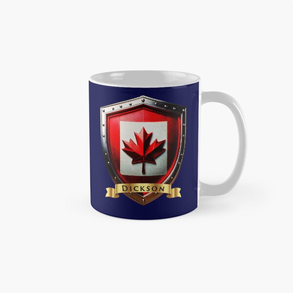 Item preview, Dickson Family Canada Shield, Maple Leaf Heraldry Crest designed and sold by Highlandkings.