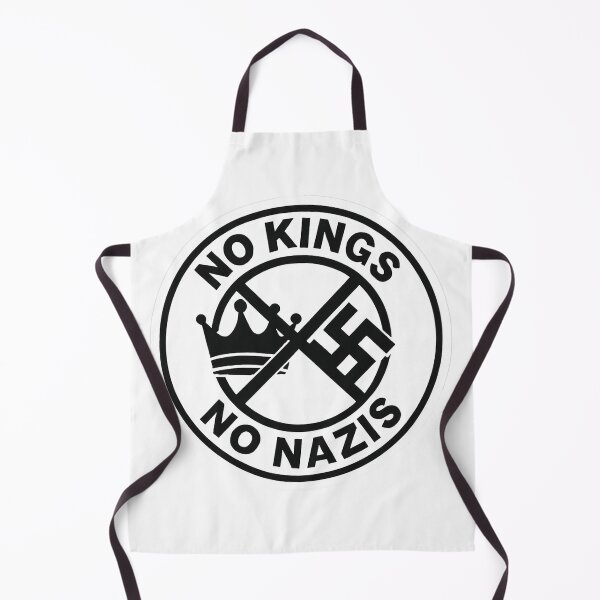 Item preview, No Kings No Nazis Anti-Fascist Anti-Monarchy Political Statement designed and sold by Owcomm.