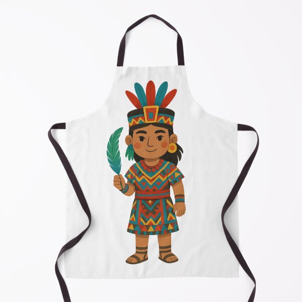 Item preview, Día de la Cultura Guatemala Mayan-Inspired Character designed and sold by kidcartoon.