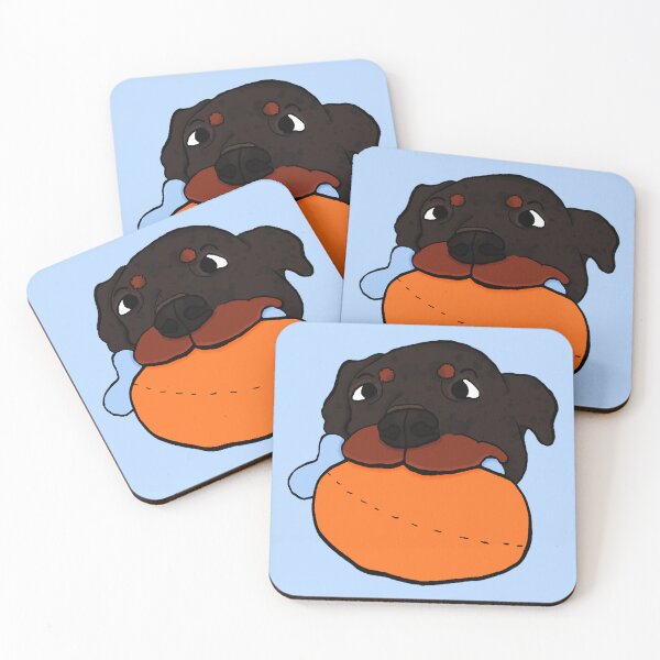 Item preview, Rottie Harley - Dog With Toy designed and sold by JsscDesigns.