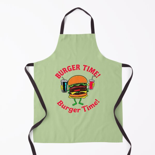 Item preview, Cheerful Cartoon Burger Character - Burger Time Fun designed and sold by PENLEAF DESIGNS.