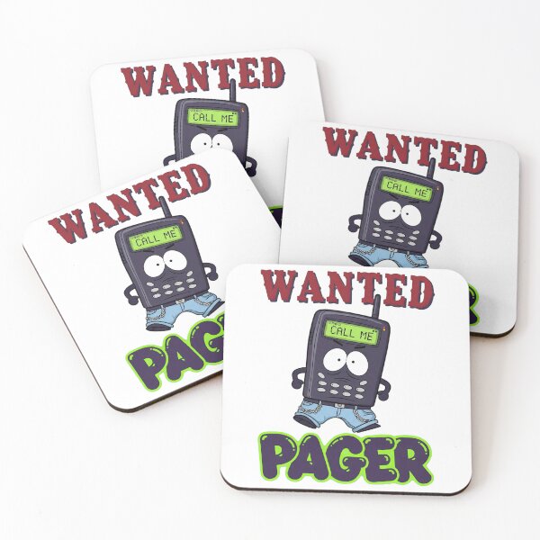 Item preview, Wanted: Pager - 90s Hip Hop Parody designed and sold by Drip stamp.