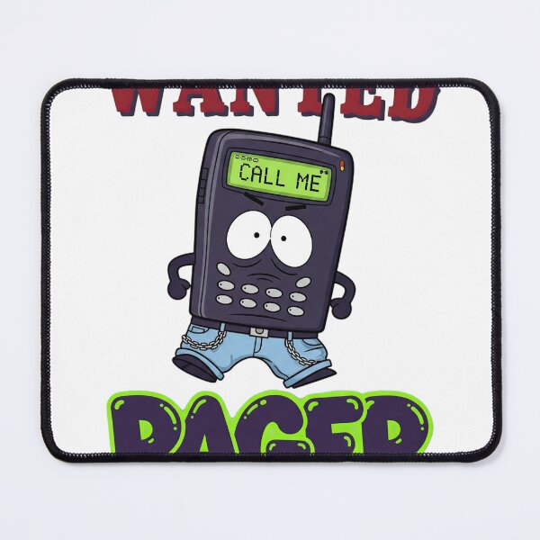 Item preview, Wanted: Pager - 90s Hip Hop Parody designed and sold by Drip stamp.