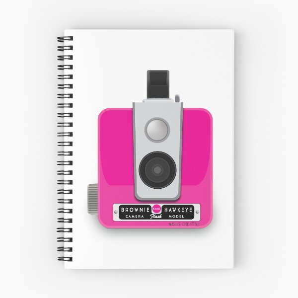 Aperçu de l'œuvre Kodak Brownie Hawkeye Rose créée et vendue par BugCreative.