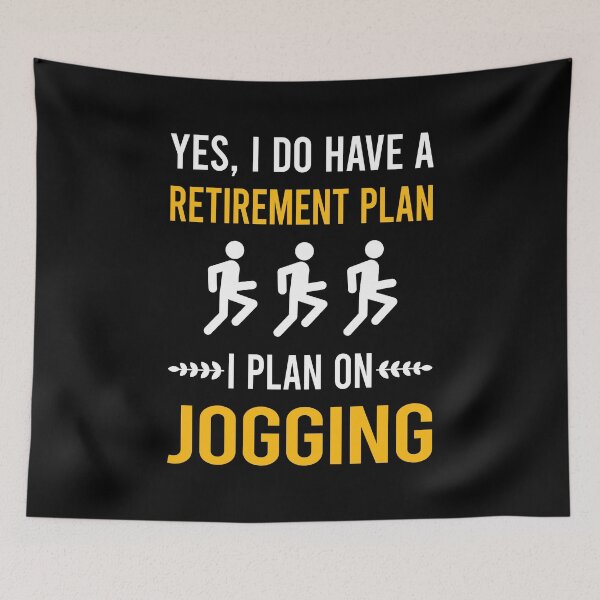 Item preview, Retirement Plan Jogging Jog Jogger designed and sold by xaviajames9.