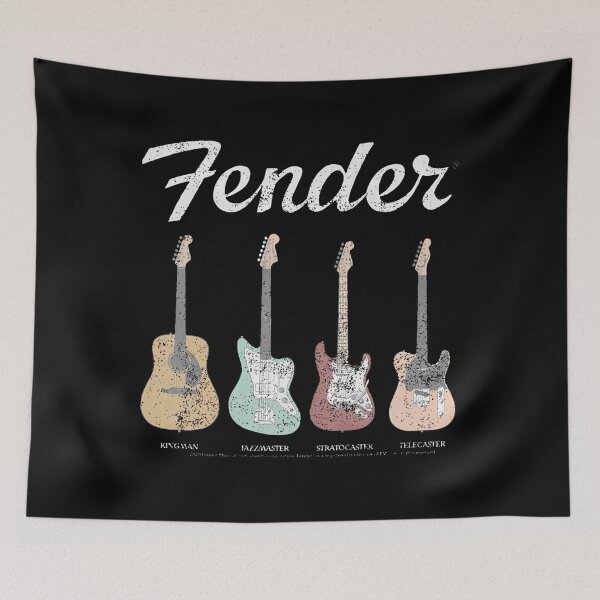 Item preview, Fender Vintage Guitar Lineup Funny Player designed and sold by MarilynTracey.