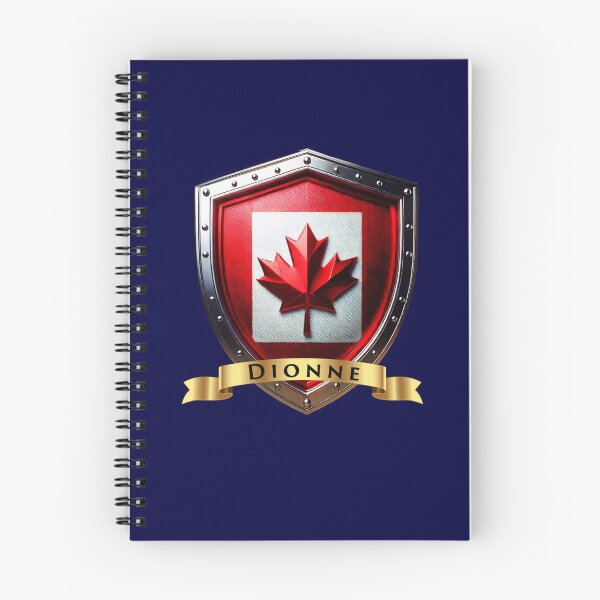 Item preview, Dionne Family Canada Shield, Maple Leaf Heraldry Crest designed and sold by Highlandkings.