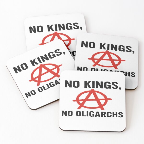 Item preview, No Kings No Oligarchs designed and sold by Owcomm.